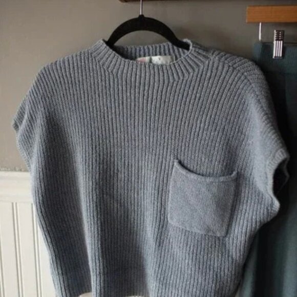 NEW Free People Freya Sweater Set, Color Slate, Size Large - Picture 4 of 11